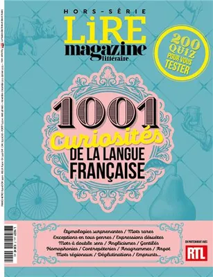 Lire Magazine Littéraire HS : 1001 curiosités de la langue française - nov 2022