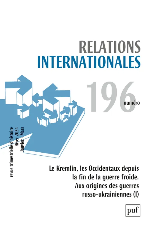 Livres Sciences Humaines et Sociales Sciences politiques Relations internationales 2023, n.196 Collectif