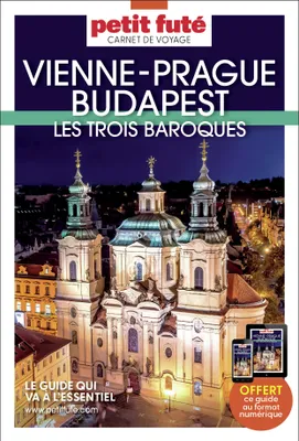 Guide Vienne-Prague-Budapest 2023 Carnet Petit Futé
