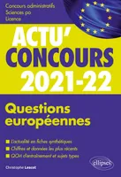 Questions européennes, 2021-2022, Cours et qcm