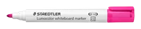 Lumocolor® whiteboard marker 351 - Marqueur effaçable à sec pointe ogive 2 mm rose