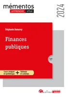 Finances publiques, Cours intégral et synthétique + Tableaux et schémas