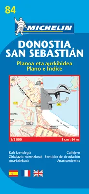 535, Carte Michelin Saint Sebastien