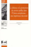 Impressions. 11e législature / Assemblée nationale., 2751, Rapport d'information sur les services d'intérêt général en Europe, COM 00-580 final E 1560
