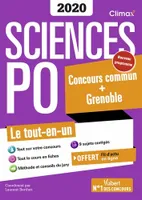 Concours Sciences Po - Concours commun + Grenoble 2020, Nouveau programme - Tout-en-un