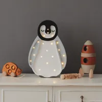 Jeux et Jouets Déco et mobilier Déco Lampes Lampe Pingouin à poser Lampe veilleuse