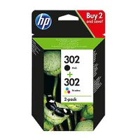 HP 302N+302C MULTI PACK 2 CARTOUCHES BLACK/COLOR