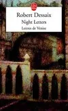 Night letters, lettres de Venise