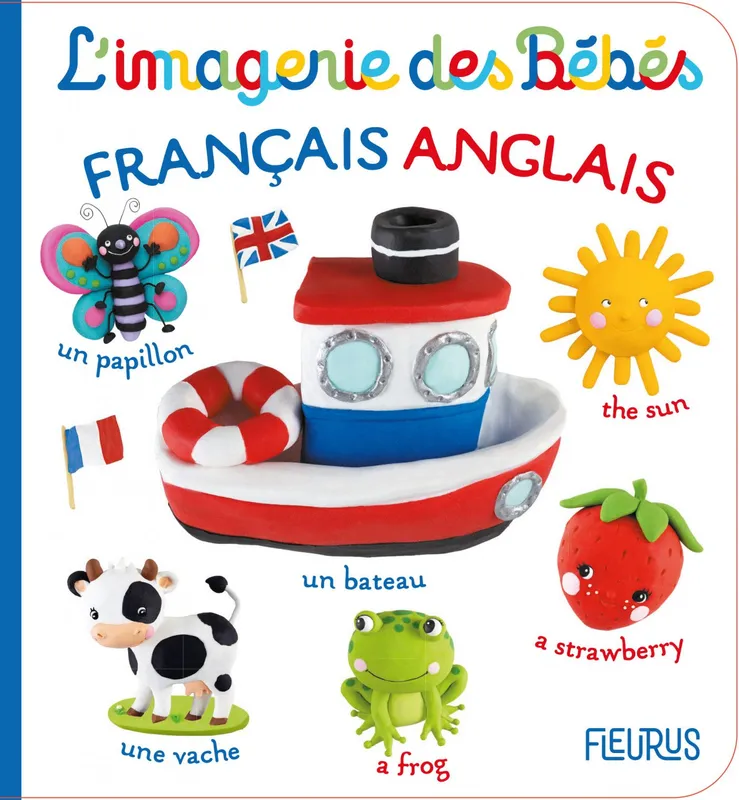 Livres Jeunesse Les tout-petits Tout-carton et imagier Français-anglais Émilie Beaumont