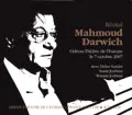 Récital Mahmoud Darwich