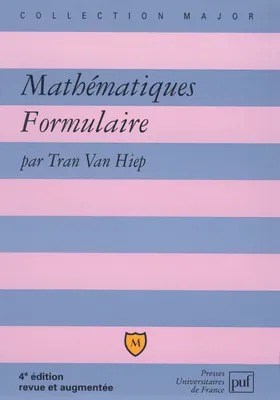 Mathematiques - formulaire (4e ed)