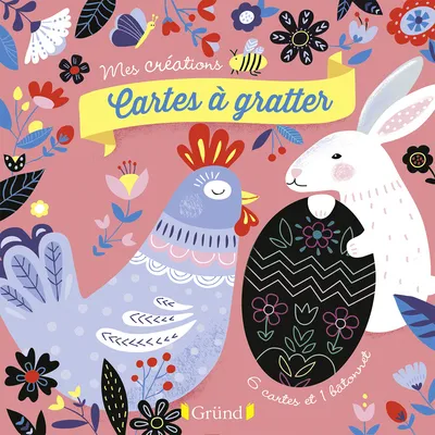 Cartes à gratter Pâques - nouvelle édition Sandrine Monnier