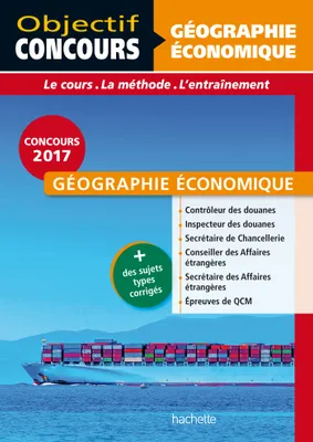 Objectif Concours Géographie Économique Cat A et B 2017