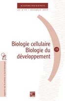 Biologie cellulaire, biologie du développement