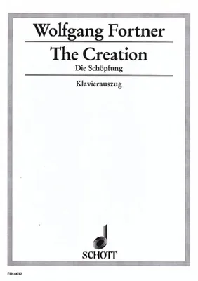 The Creation - Die Schöpfung, medium voice and orchestra. moyenne. Réduction pour piano.