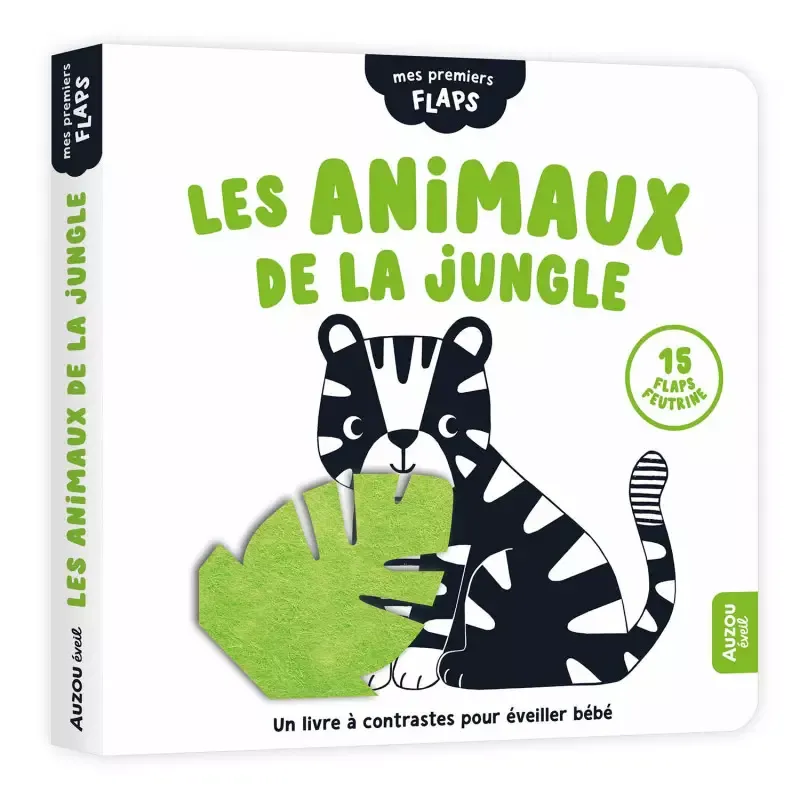 Jeux et Jouets Livres Livres pour les 0-3 ans Livres tout carton Les animaux de la jungle Wendy Kendall