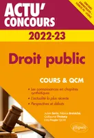 Droit public, 2022-2023, Cours et qcm