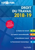 Top'Actuel Droit Du Travail 2018-2019