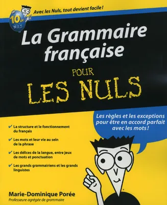 Grammaire française Pour les nuls (La), Livre