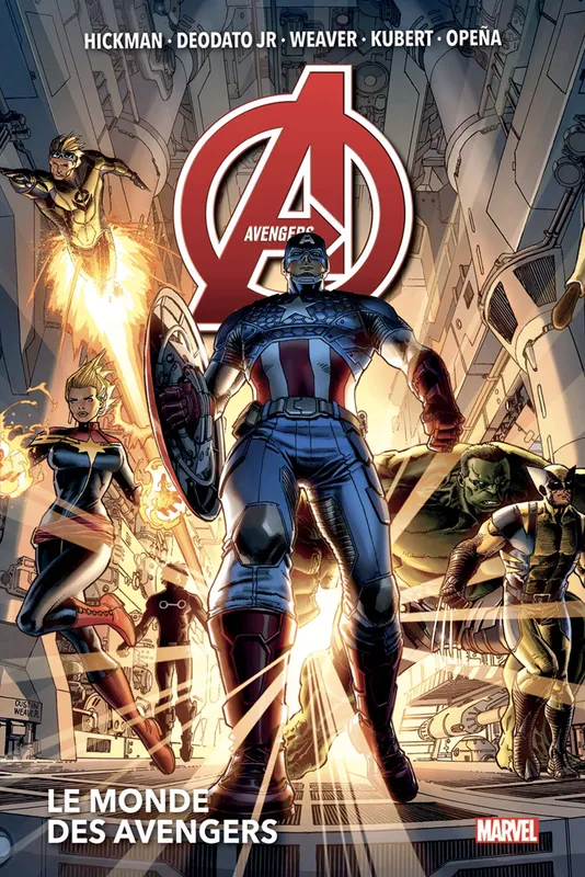 1, Avengers T01: Le monde des Avengers Jonathan Hickman, Dustin Weaver, Adam Kubert, Jerome Opena