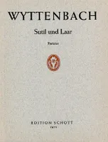 Sutil und Laar, 10 Scherzlieder. mixed choir (SABarB) and piano (4 hands). Partition.