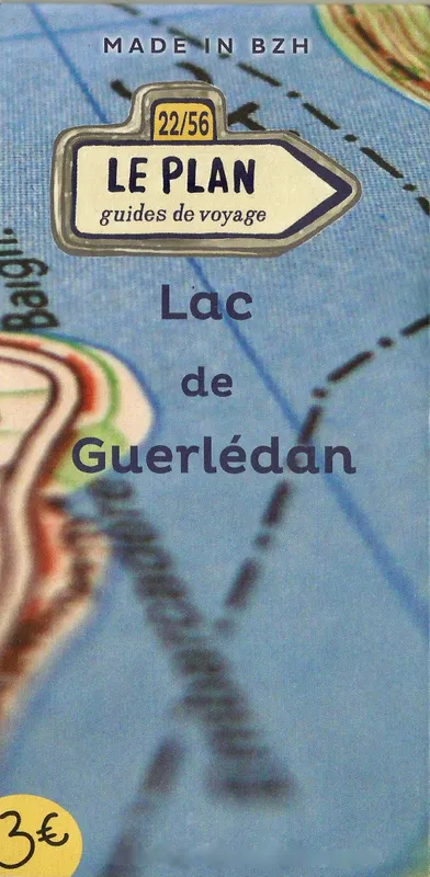 Livres Loisirs Voyage Cartographie et objets de voyage Guides de Voyage Le Plan, Lac de Guerlédan Xavier Velly