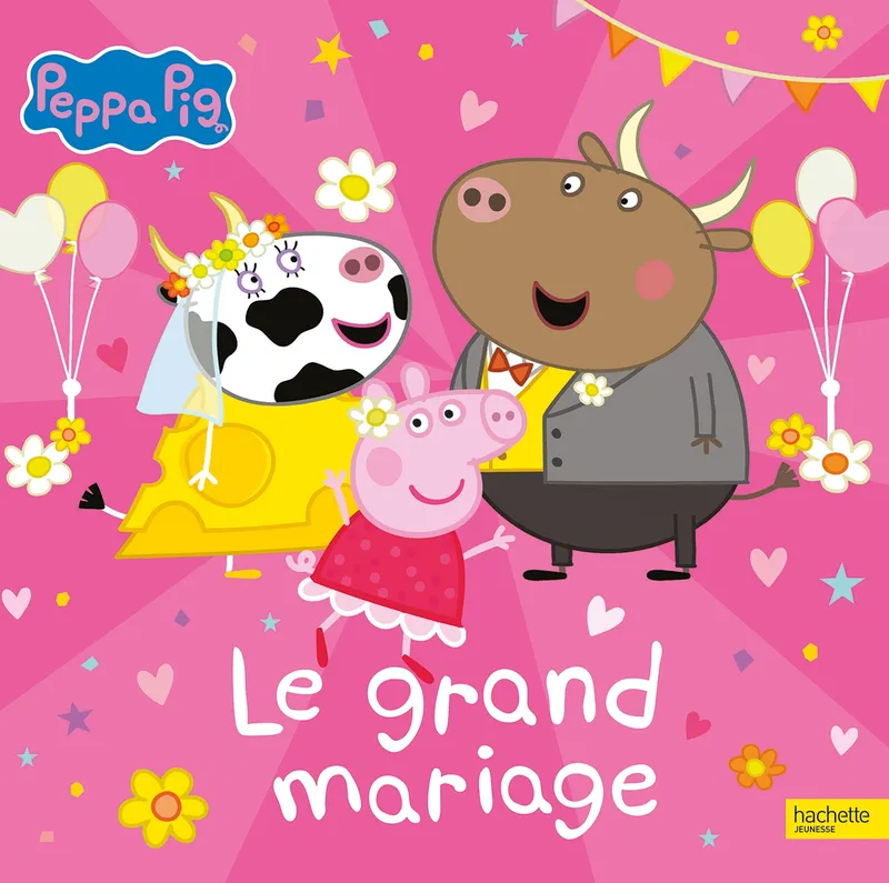 Peppa Pig - Le grand mariage, Grand album Hasbro