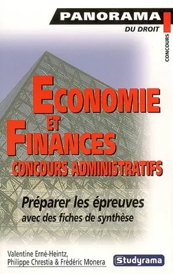 Economie et finances : concours administratifs, concours administratifs