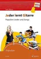 Jeder lernt Gitarre - Populäre Lieder und Songs, JelGi-Liederbuch für allgemein bildende Schulen