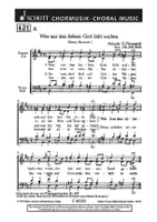Wer nur den lieben Gott lässt walten / Jesu, geh voran, Trauungschoräle. mixed choir (SATB). Partition de chœur.