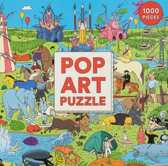Pop Art Puzzle /anglais