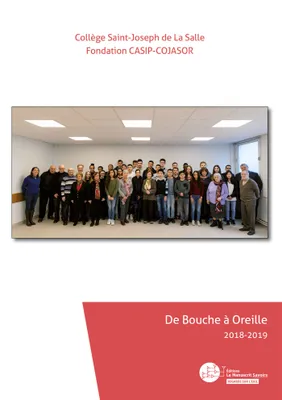De Bouche à Oreille, 2018-2019