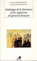 Anthologie de la littérature écrite nigérienne d'expression française