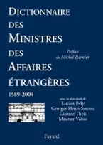 Dictionnaire des ministres des Affaires étrangères