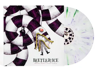 Beetlejuice/vinyle Blanc Vert Violet Tourbillon/audiophile 180gr/30eme Anniversaire