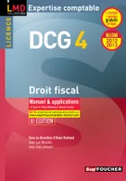 4, DCG 4 Droit fiscal Manuel et applications 6e édition Millésime 2012-2013