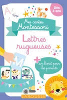 Mes cartes Montessori : Lettres rugueuses