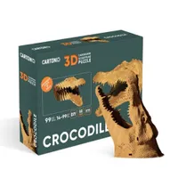 Puzzle 3D crocodile