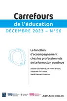 Carrefours de l'éducation n°56 (2/2023)