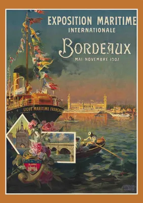 Carnet ligné Ligue maritime Bordeaux