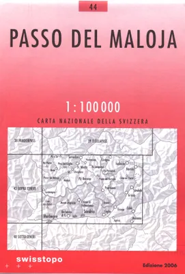 Carte nationale de la Suisse à 1:100 000, 44, PASSO DEL MALOJA