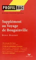 Profil - Diderot (Denis) : Supplément au voyage de Bougainville, analyse littéraire de l'oeuvre