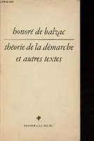Theorie de la demarche: Et autres textes (Le Milieu) (French Edition), et autres textes