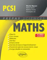 Mathématiques PCSI - 4e édition actualisée