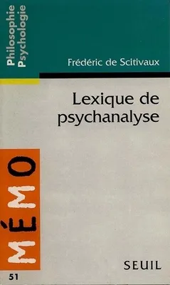 LEXIQUE DE PSYCHANALYSE