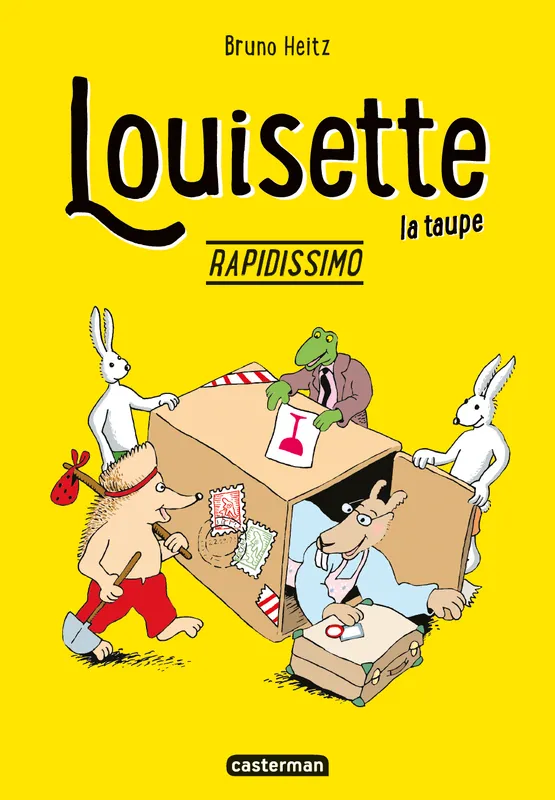Livres BD Les Classiques Louisette la taupe, 1, Rapidissimo, Rapidissimo Bruno Heitz