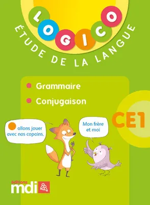 Pochette Logico Grammaire et conjugaison CE1 / Édition 2018
