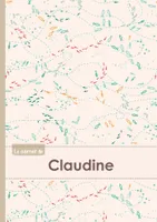 Le carnet de Claudine - Lignes, 96p, A5 - Poissons