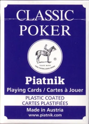 Classic Poker Bleu (55 cartes)