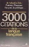 3000 Citations de la langue Française